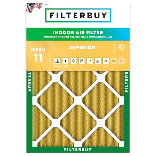 24x28x2 Air Filter MERV 11 Pet & Allergy Defense
