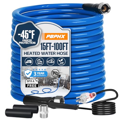 75FT Heated Water Hose for RV