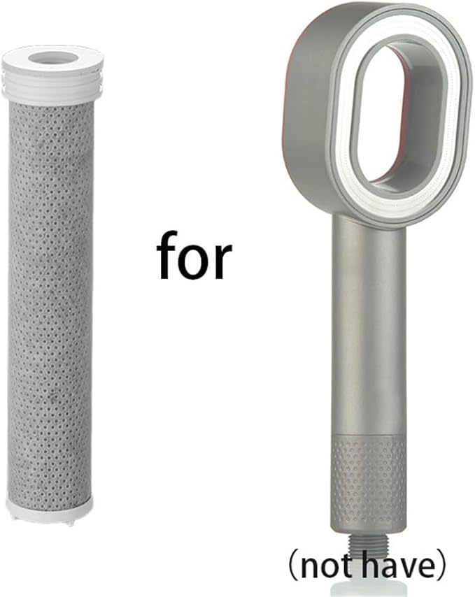 Replacement Shower Head Carbon Fiber Filter Set Water Purification Remove Chlorine/Fluoride/Hard Water For Shower Water Cleaning(6PCS)