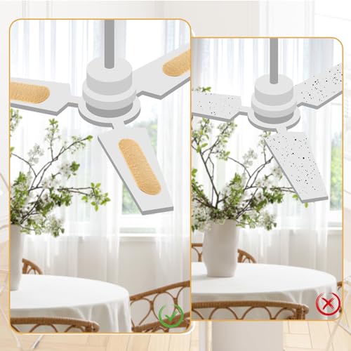10 Pack Ceiling Fan Filters for Blades (10 Count)