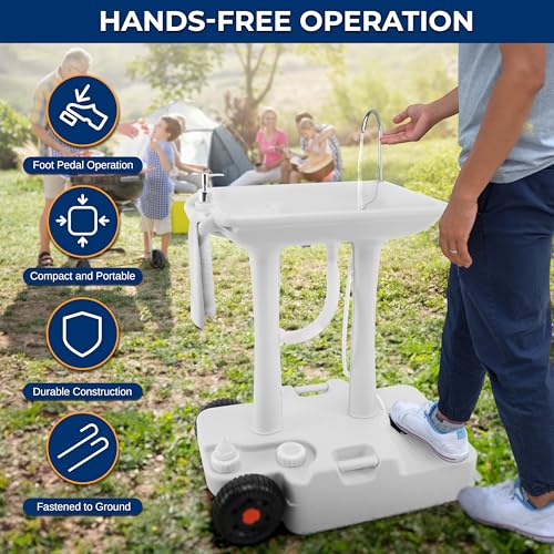Portable Camping Sink with 30L