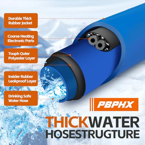 75FT Heated Water Hose for RV