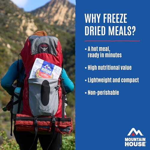 Expedition Meal Assortment Bucket Freeze Dried Backpacking & Camping Food 30 Servings