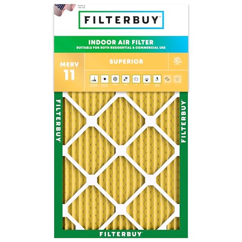12x24x1 Air Filter MERV 11 Pet & Allergy Defense