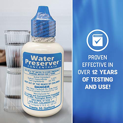 Water Preserver Concentrate for 55 Gallon