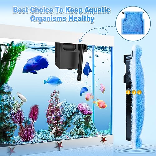16 Pack Rite Size A Filter Cartridges Compatible with MarineLand