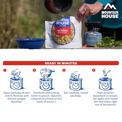Expedition Meal Assortment Bucket Freeze Dried Backpacking & Camping Food 30 Servings