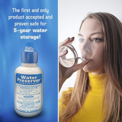 Water Preserver for 55 Gallon Water Tank 5 Pack (5 Count)
