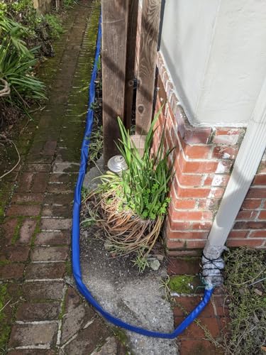 3 in x 100 ft Pool Backwash Hose Heavy Duty Drain Discharge Vinyl Hoses (100 Foot)