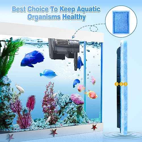 32 Pack Rite Size B Filter Cartridges Compatible with MarineLand