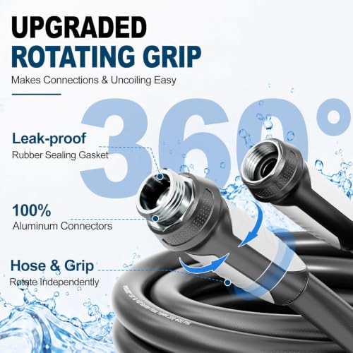 Garden Water Hose 100 ft x 5 (100 Foot)