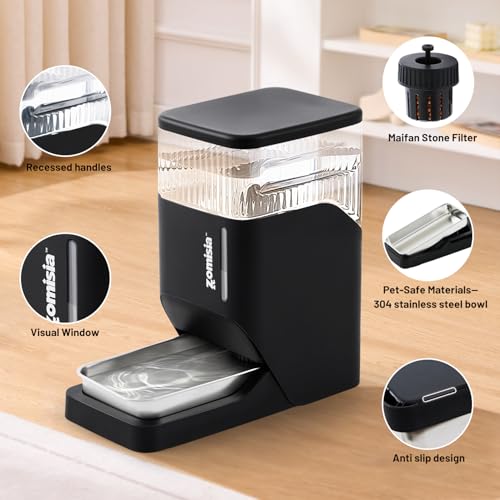 Automatic Dog Water Dispenser 8L with Stainless Steel Bowl