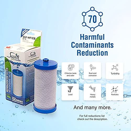SGF WF1CB Replacement Refrigerator Water Filter for WF1CB