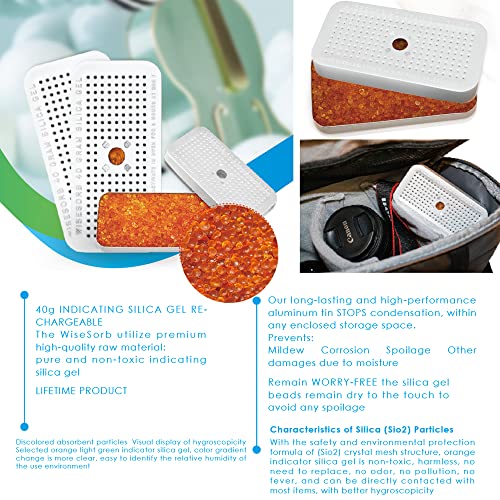 100 Gram 3 Pack Indicating Silica Gel Canister (3 Count)
