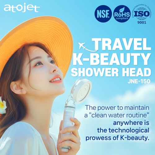 Travel Mini Filtered Shower Replacement Filters Elevating Korea’s Beauty Legacy