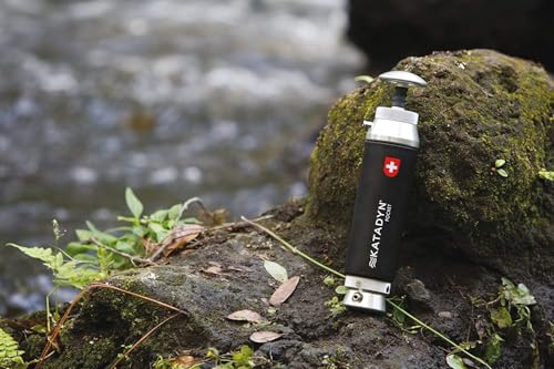 Pocket Ceramic Hand Pump Water Filter for Emergency & Survival