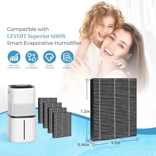 4 Pack 6000S Replacement Filter