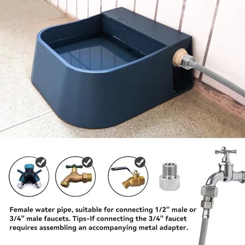 Dog Automatic Water Dispenser with Hose (67 Ounce)