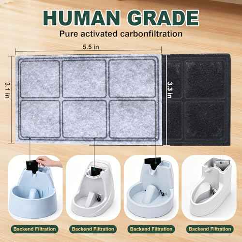 Pet Water Fountain Filters (16 Count)