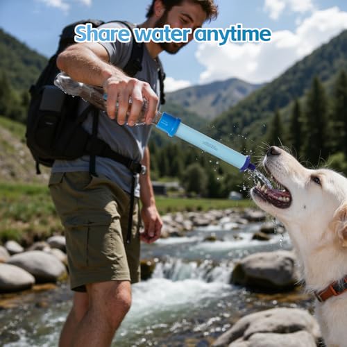 6 Pcs Water Filter Coupling Compatible with LifeStraw (6 Count)