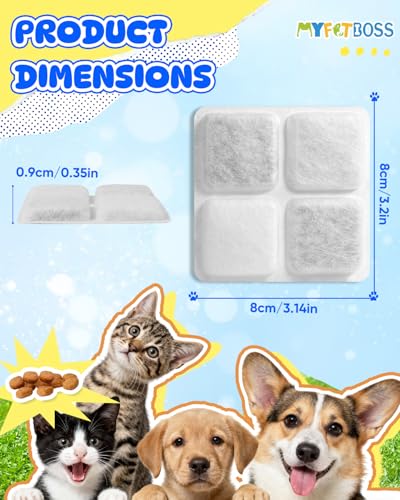 8 Pack Pet Food Desiccant Bag Replacement Fit for Petlibro Feeder (8 Count)