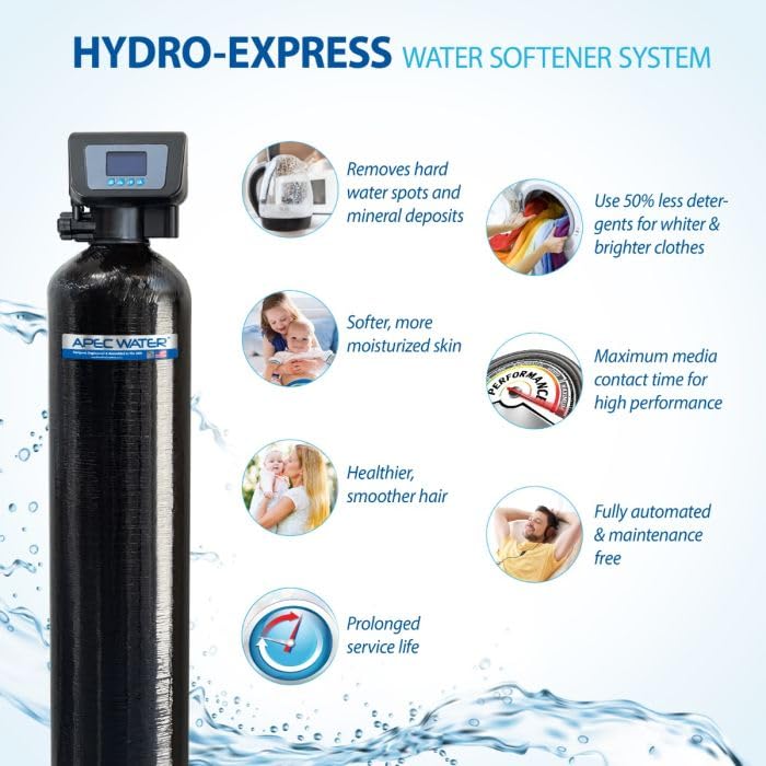 WH-SOFTENER-45-FG Reverse Osmosis System, 45K Grains, Bundle