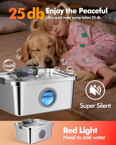 12L Dog Water Fountain