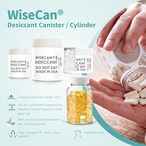 2 Gram 80 Pack Silica Gel Canister