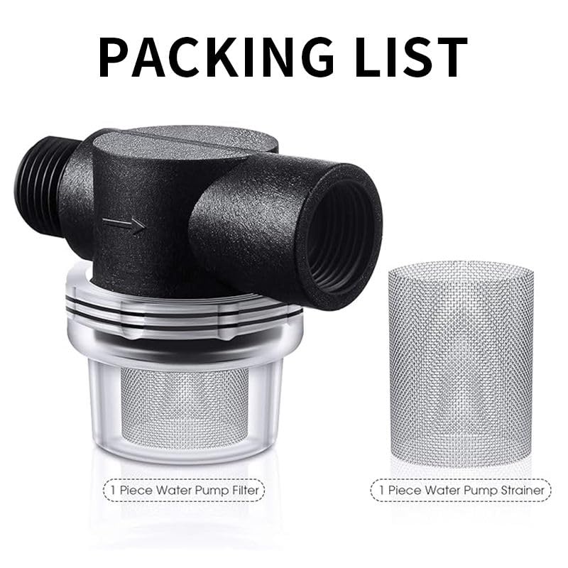 Water Pump Strainer 2 Pack