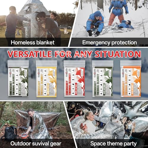 Survival Emergency Thermal Blankets (75 Count)