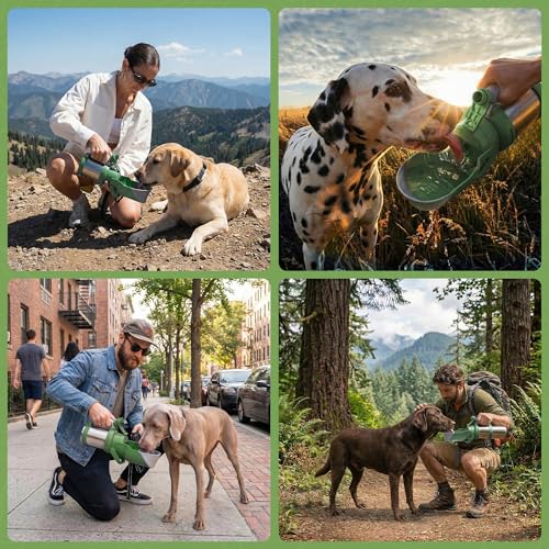 PupFlask Pro Portable Insulated Dog Water Bottle (30 Fl Oz)
