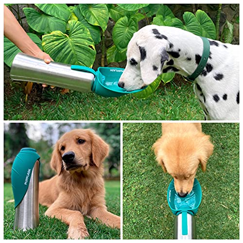 PupFlask Large Dog Water Bottle (40 Fl Oz)